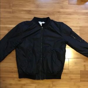 Black Bomber Jacket